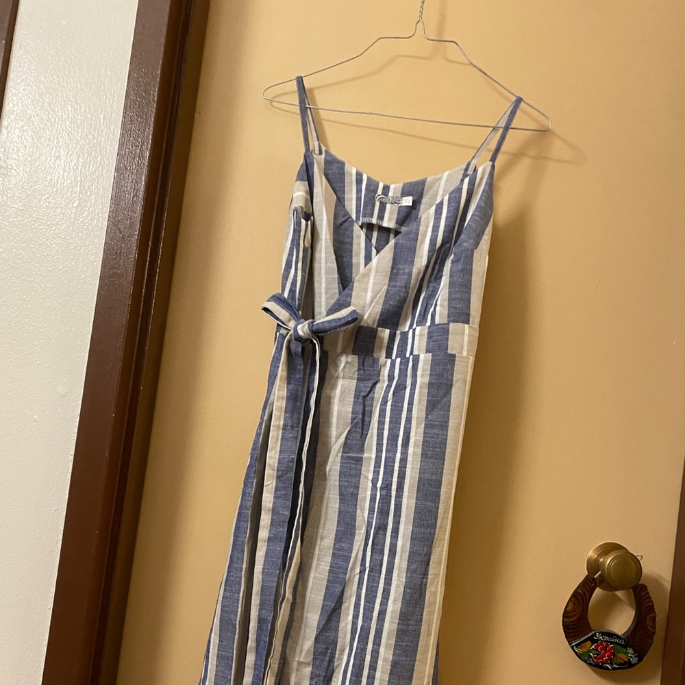 Striped Wrap Dress from Ukraine